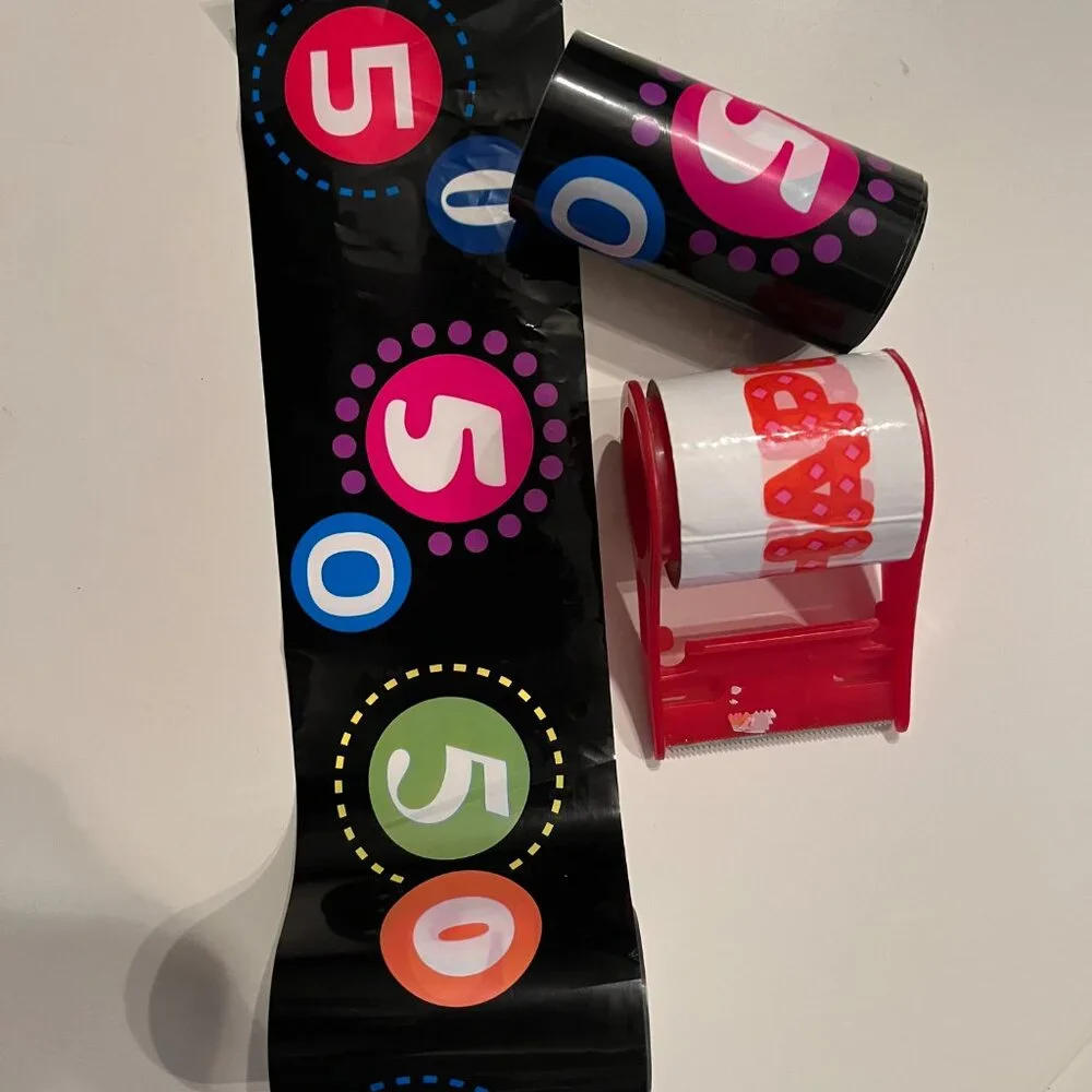 50th‎ Birthday Plastic Streamers